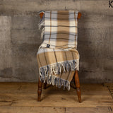 Palliser Ridge Lambs Wool Throw - Large Twill Check