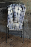 Palliser Ridge Lambs Wool Throw - Large Twill Check