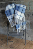 Palliser Ridge Lambs Wool Throw - Large Twill Check