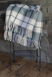 Palliser Ridge Lambs Wool Throw - Large Twill Check