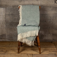 Palliser Ridge Lambs Wool Throw - Plain Herringbone