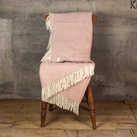 Palliser Ridge Lambs Wool Throw - Plain Herringbone