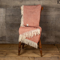 Palliser Ridge Lambs Wool Throw - Plain Herringbone