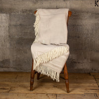 Palliser Ridge Lambs Wool Throw - Plain Herringbone