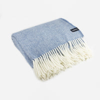 Palliser Ridge Lambs Wool Throw - Plain Herringbone