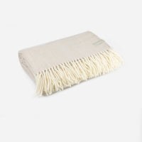 Palliser Ridge Lambs Wool Throw - Plain Herringbone