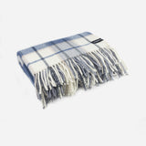 Luxury Lambs' Wool Blanket - Large Twill Check